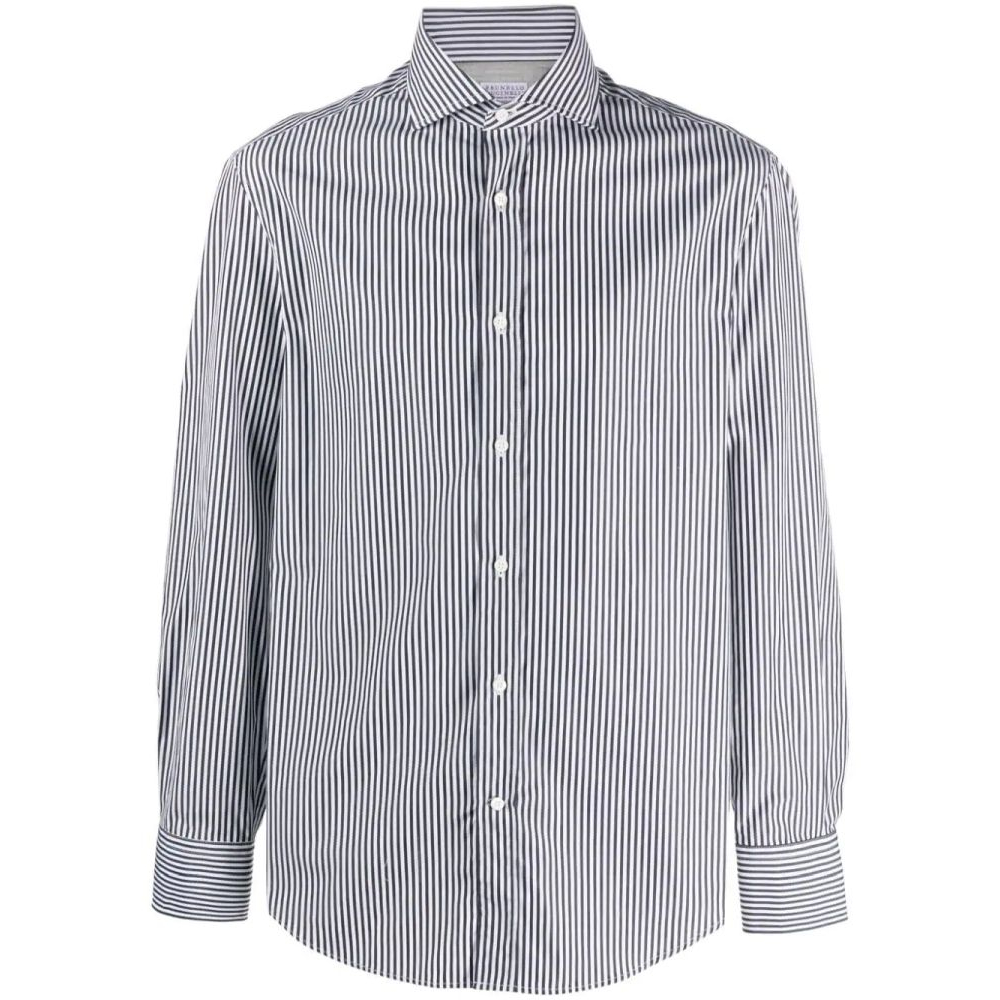 Chemise 'Stripe-Print' pour Hommes