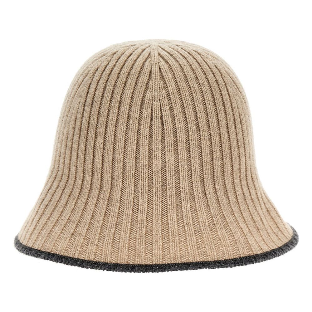 'Ribbed' Bucket Hut für Damen