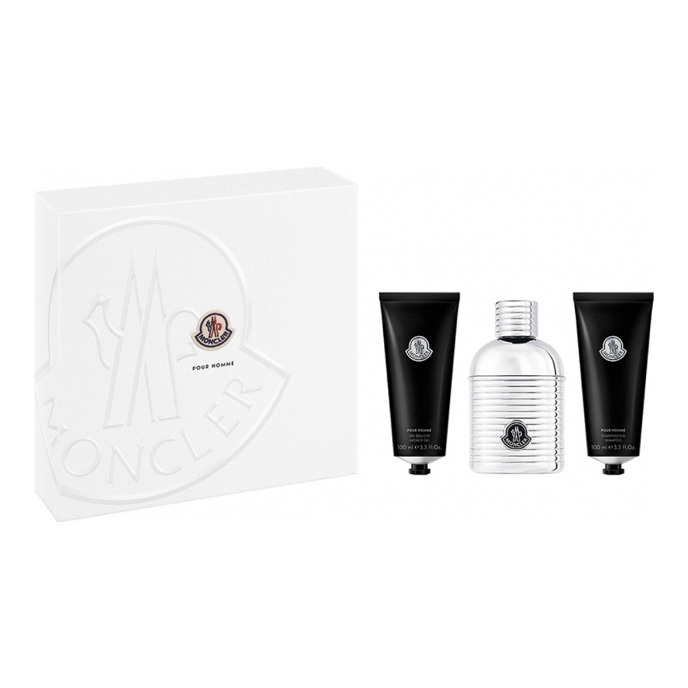 Coffret de parfum 'Moncler Pour Homme' - 3 Pièces