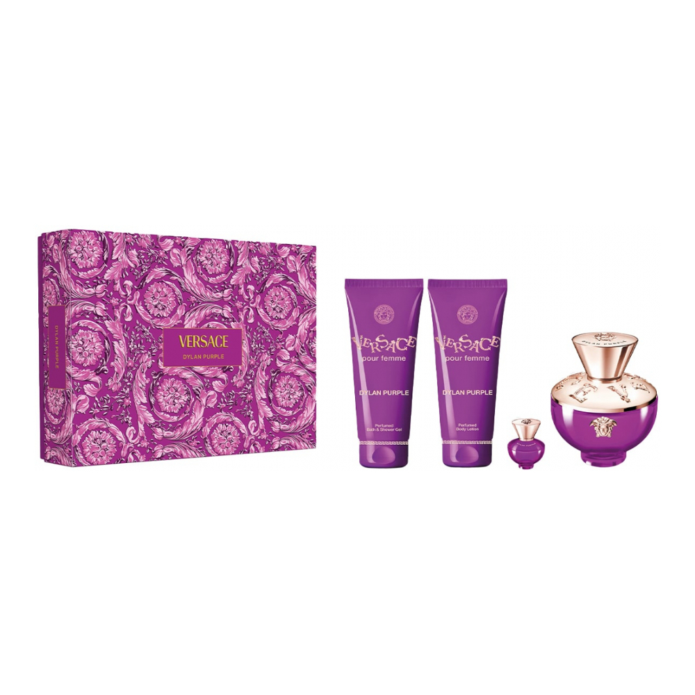 'Dylan Purple' Perfume Set - 4 Pieces