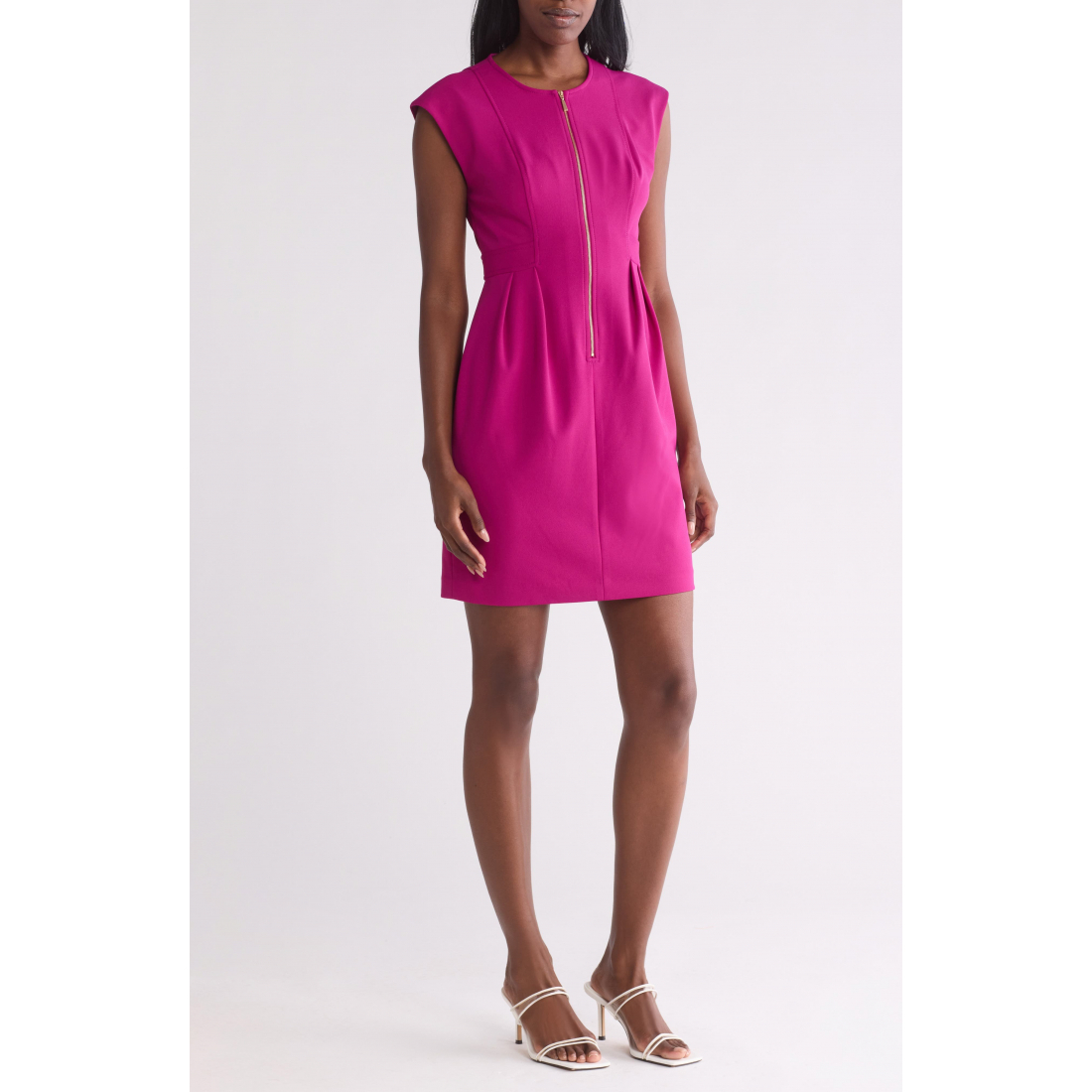 Women's 'Exposed Zip' Sheath Dress