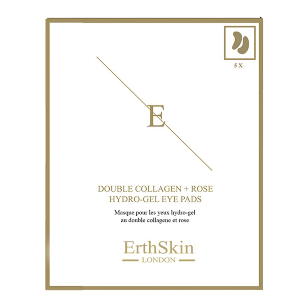 Disques yeux 'Double Collagen + Rose Hydrogel' - 10 Pièces