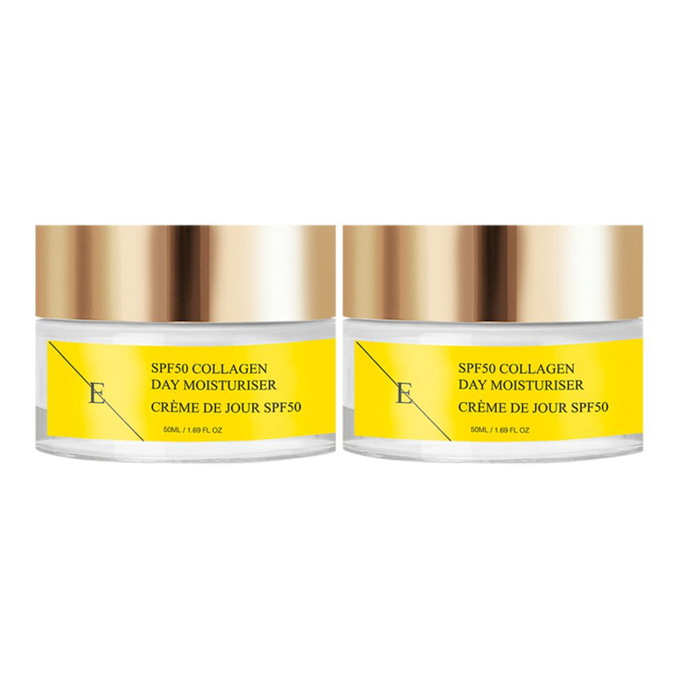 'Collagen SPF50' Day Cream - 50 ml, 2 Pieces