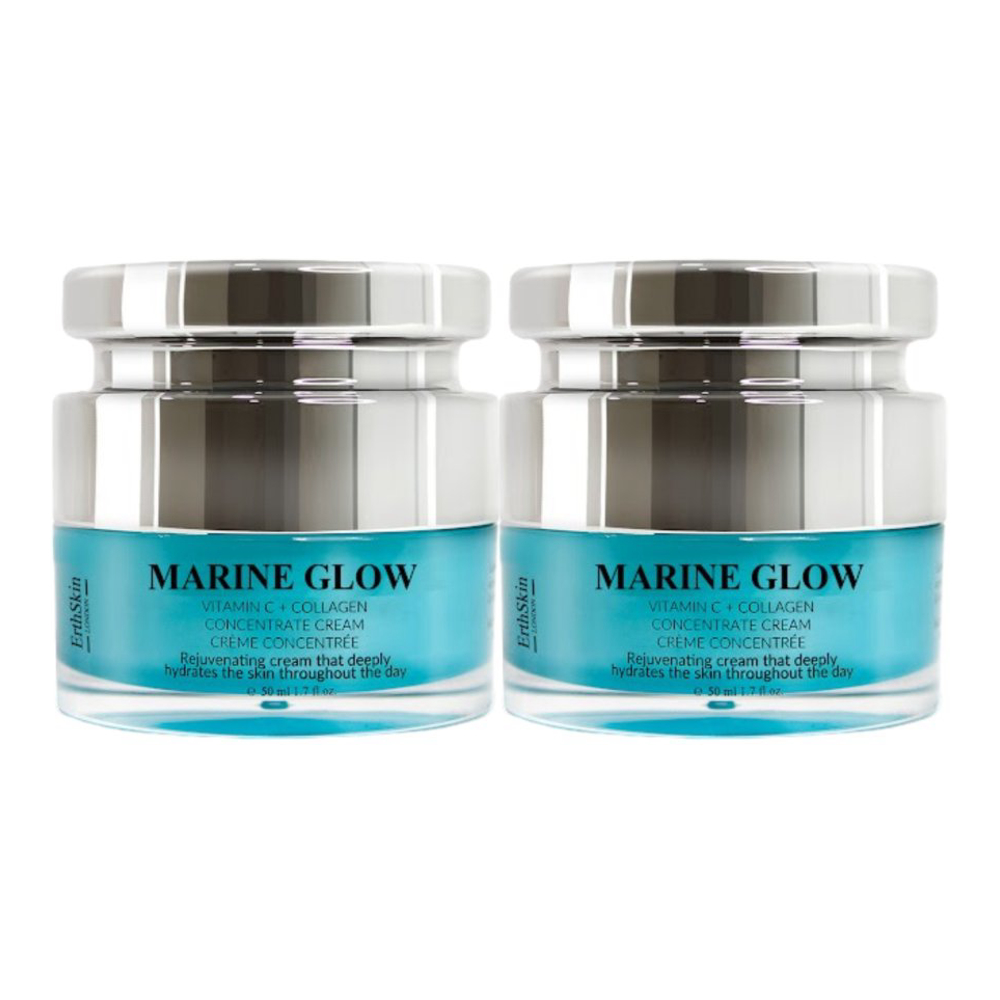 'Marine Glow Vitamin C Concentrate' Gesichtscreme - 50 ml, 2 Stücke