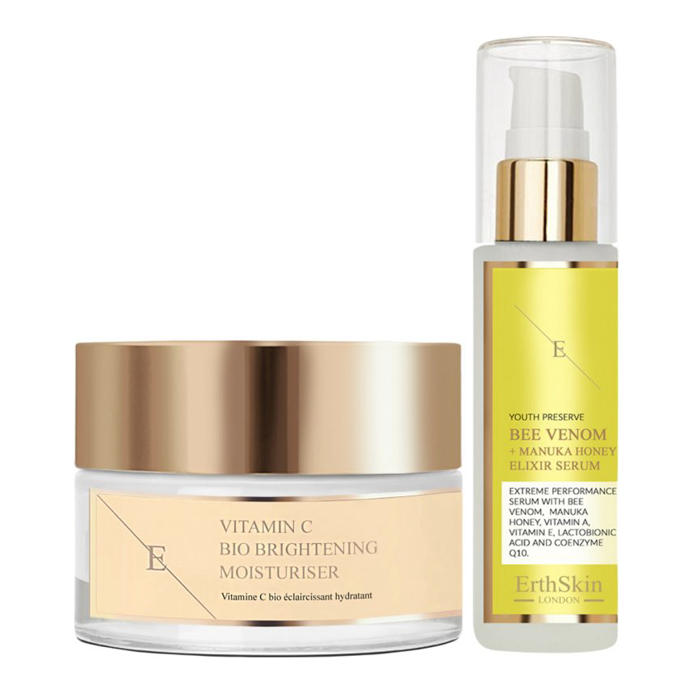 Set de soins anti-âge 'Vitamin C + Bee Venom + Manuka Honey' - 2 Pièces