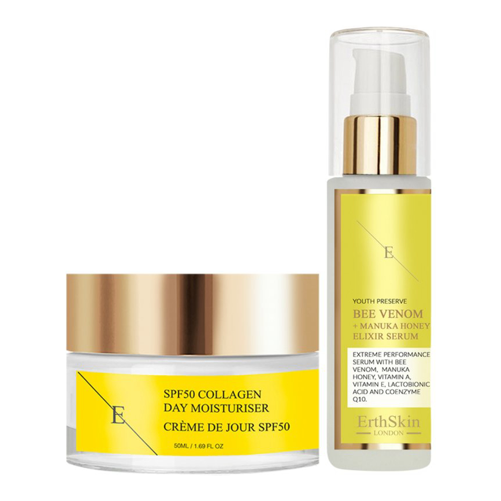 'Bee Venom + Manuka Honey + Collagen' Anti-Aging Care Set - 2 Pieces