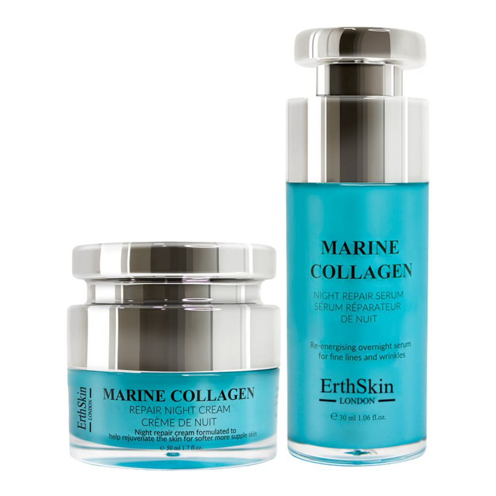 'Marine Collagen' Anti-Aging Care Set - 2 Pieces