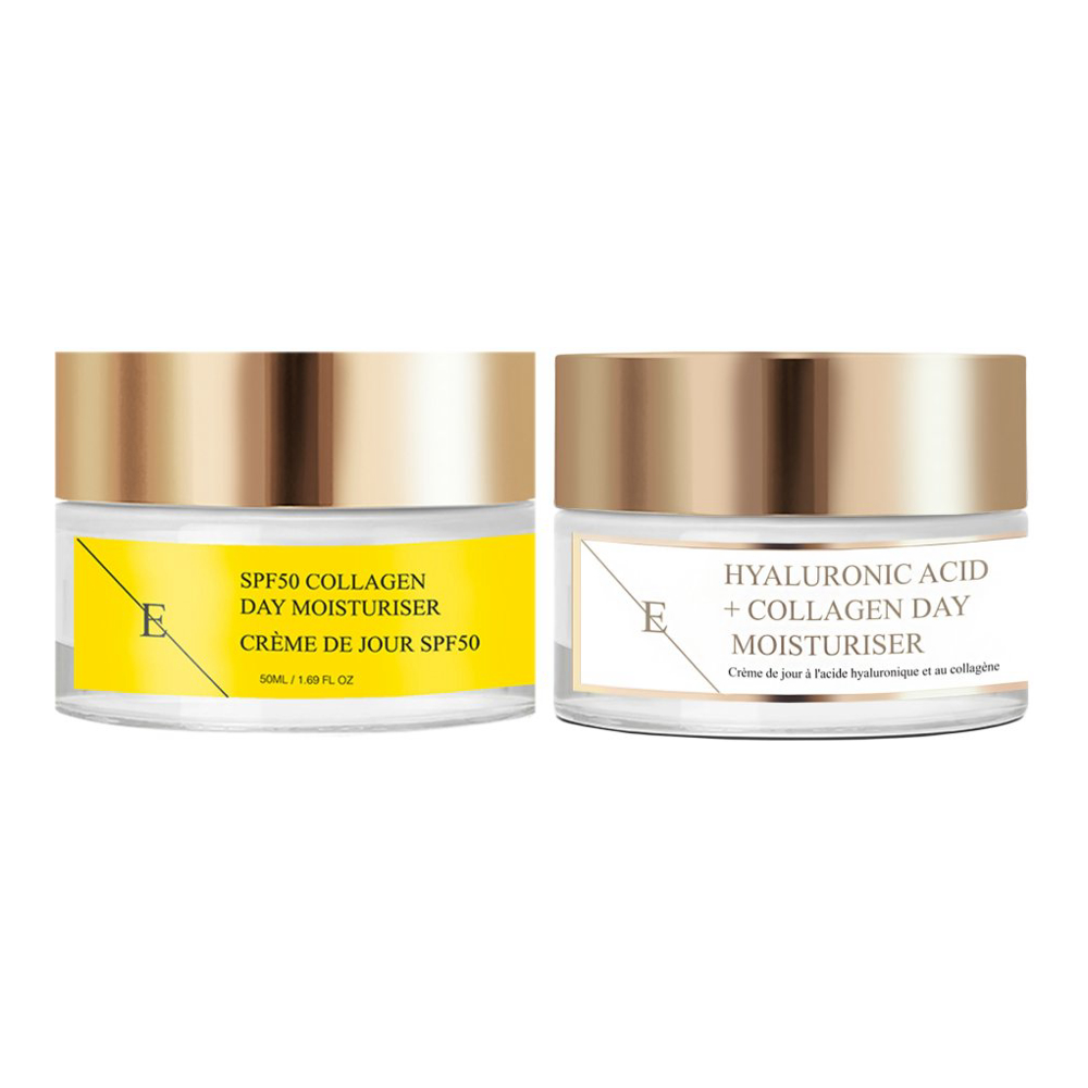 Set de soins anti-âge 'Marine Collagen + Hyaluronic Acid & Collagen' - 2 Pièces