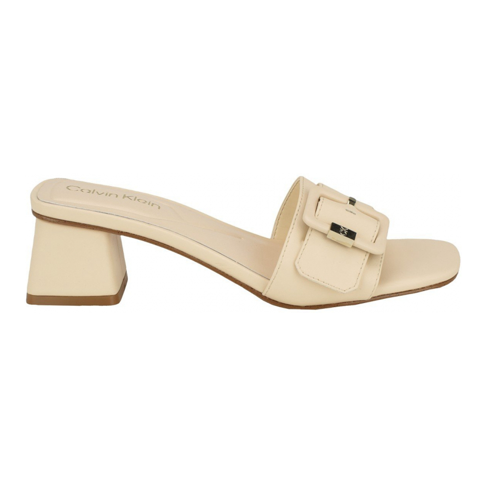 Women's 'Ariella Slip-On Square Toe' Sandals