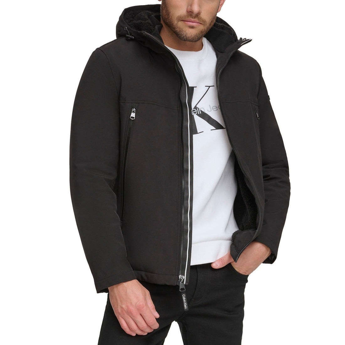 'Sherpa Lined Infinite Stretch Soft Shell' Jacke für Herren