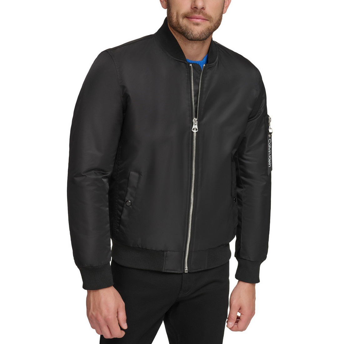 Men's 'Classic MA-1 Nylon' Bomber Jacket