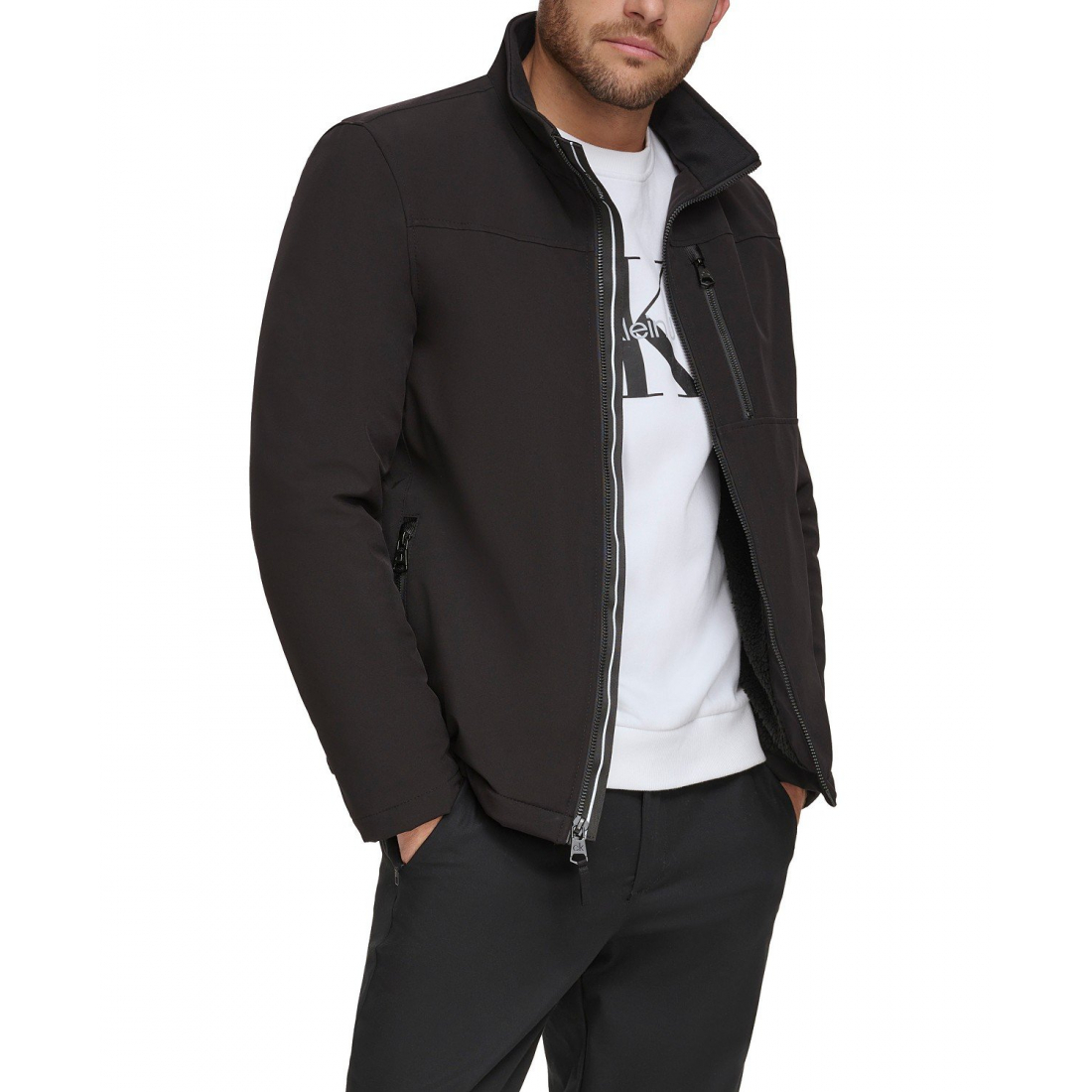 'Sherpa Lined Classic Soft Shell' Jacke für Herren