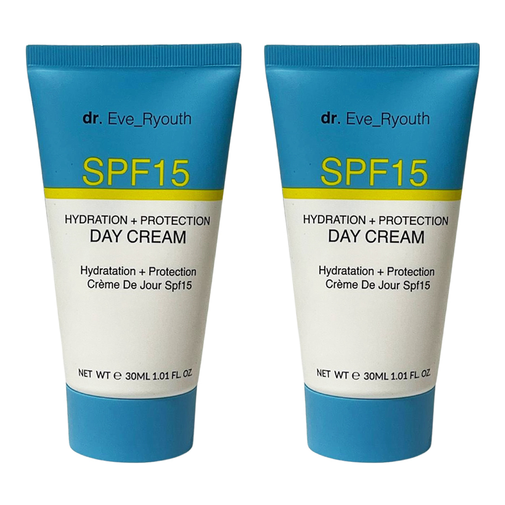 'SPF15 Hydration' Day Cream - 30 ml, 2 Pieces