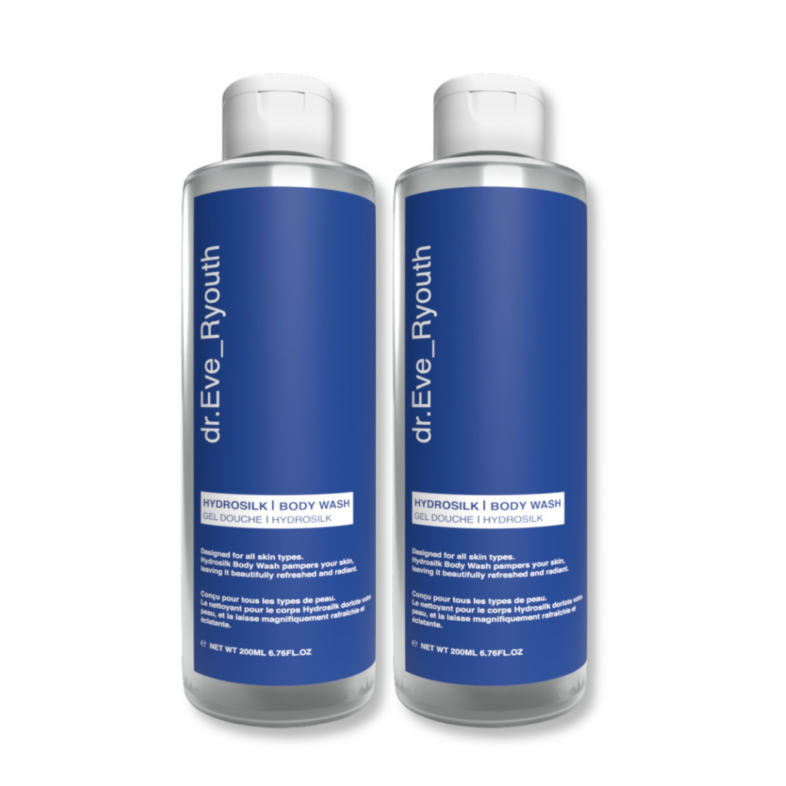 'Hydrosilk' Body Wash - 200 ml, 2 Pieces