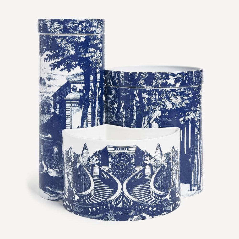 'Nel Mentre - Giardino Settecentesco Décor - Giardino Segreto Fra' Scented Candle Set - 2.35 Kg - 3 Pieces