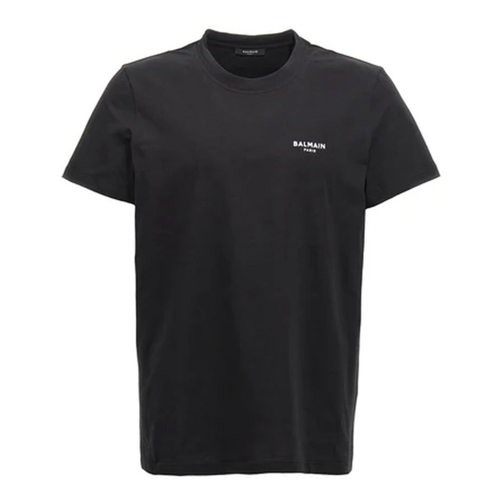 'Flocked Logo' T-Shirt für Herren