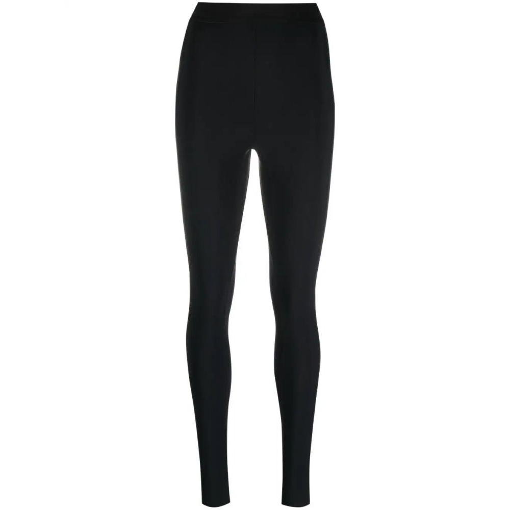 Women's 'Elasticated-Waist Rear-Slit' Leggings