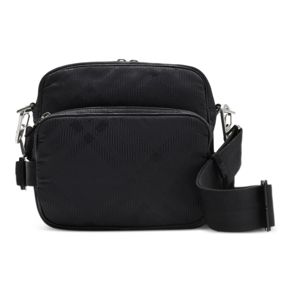 Men's 'Check Pocket' Crossbody Bag