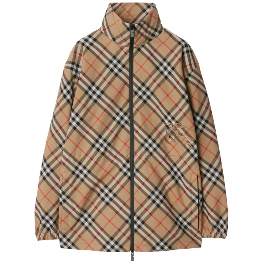 'Check-Pattern' Jacke für Damen