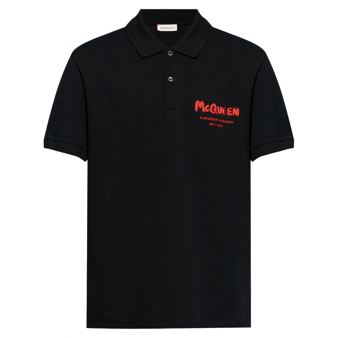 Polo 'Graffiti Logo-Embroidered' pour Hommes