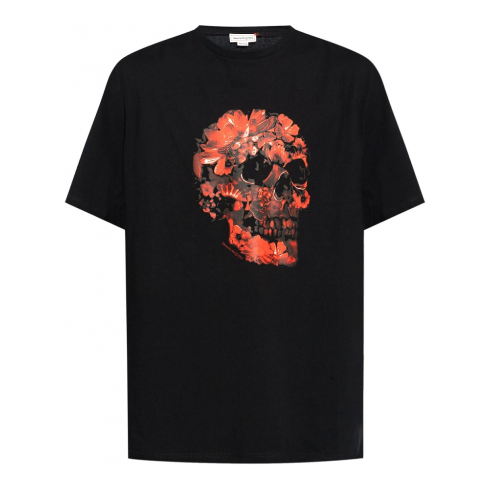 T-shirt 'Wax Flower Skull' pour Hommes