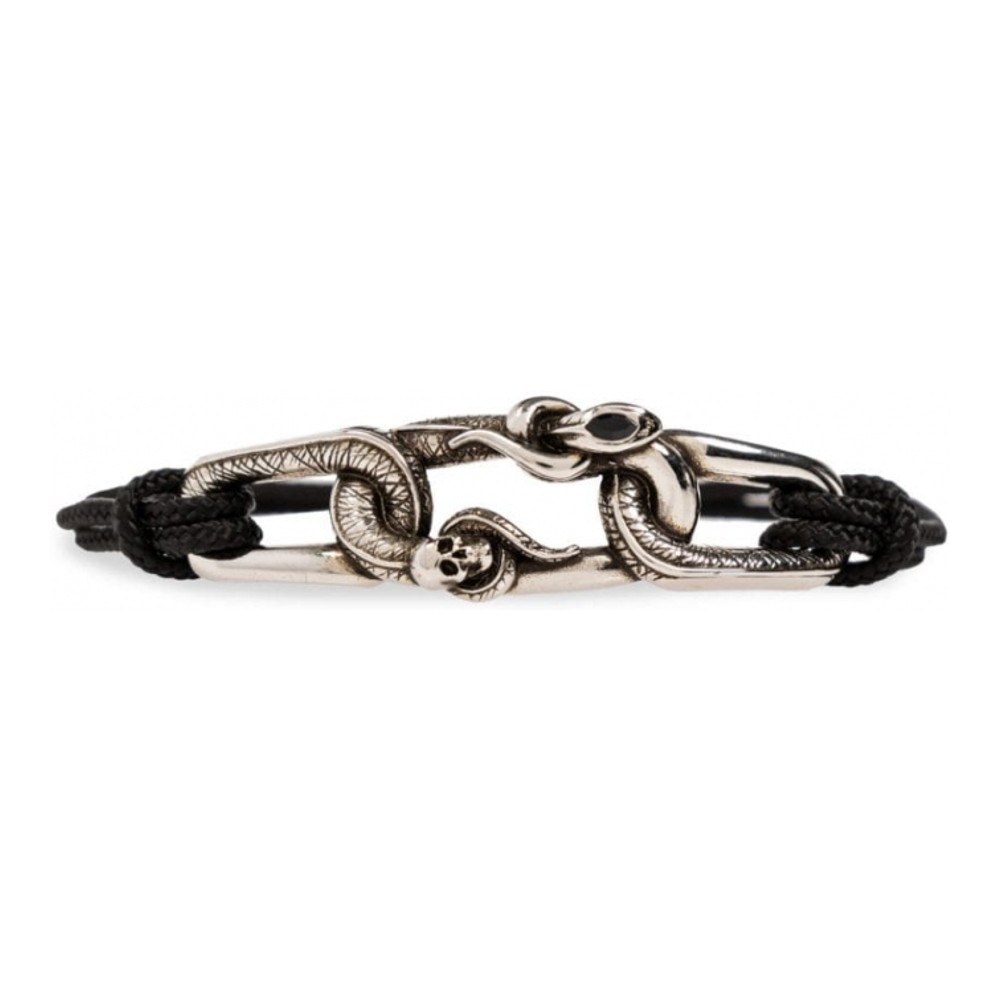 Men's 'Snake Cord' Adjustable Bracelet