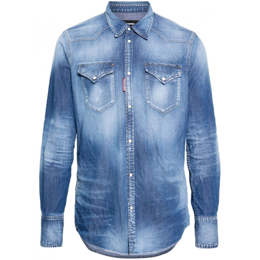 Chemise en Jean 'Stonewashed' pour Hommes