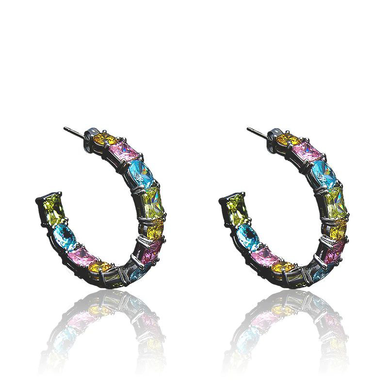 Boucles d'oreilles 'Princess Rainbow' pour Femmes