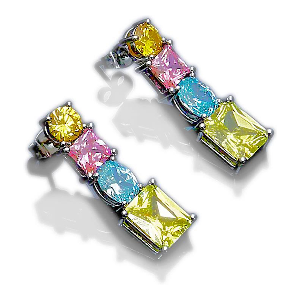 Women's 'Princess Rainbow' Earrings