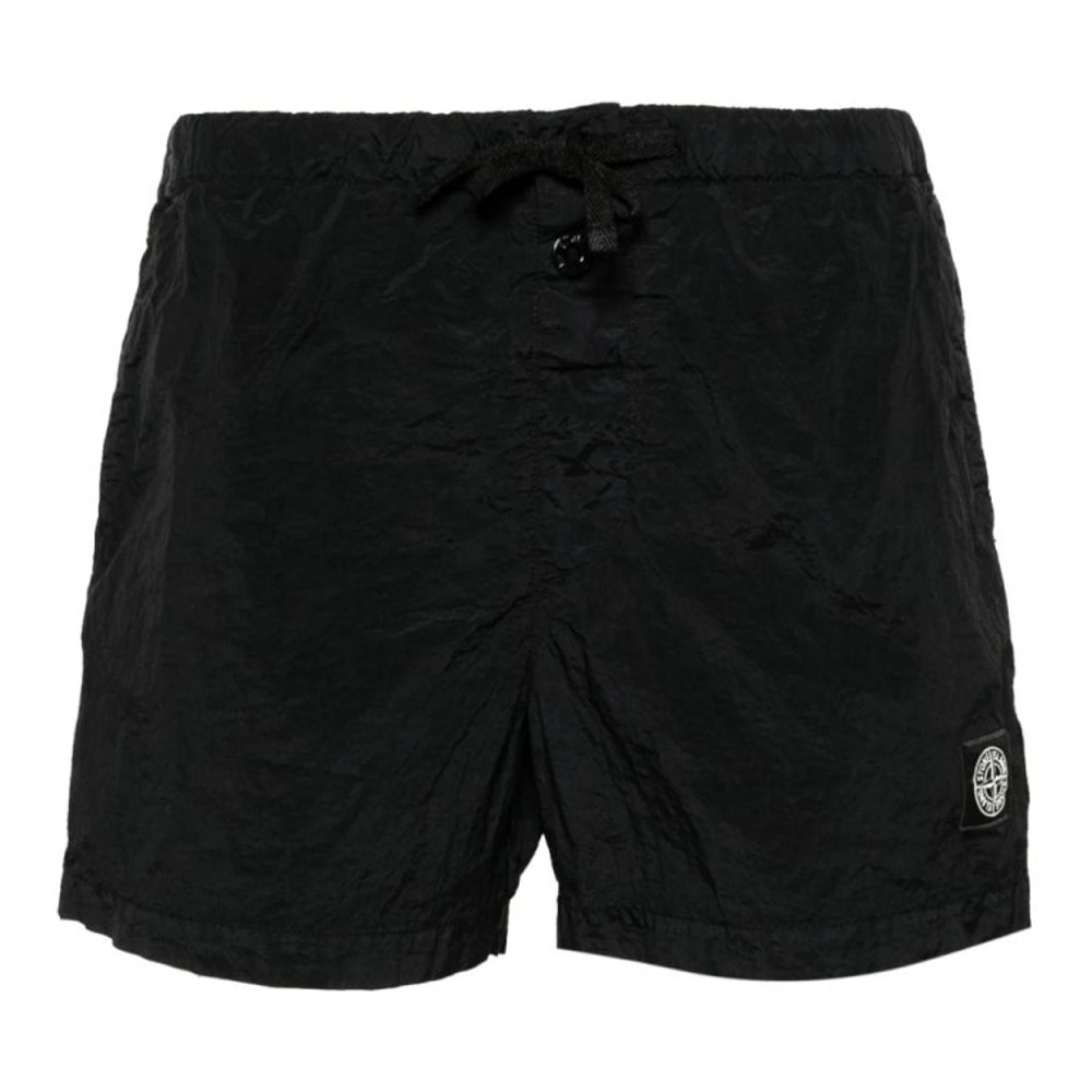 Men's 'Compass-Patch' Swimming Shorts