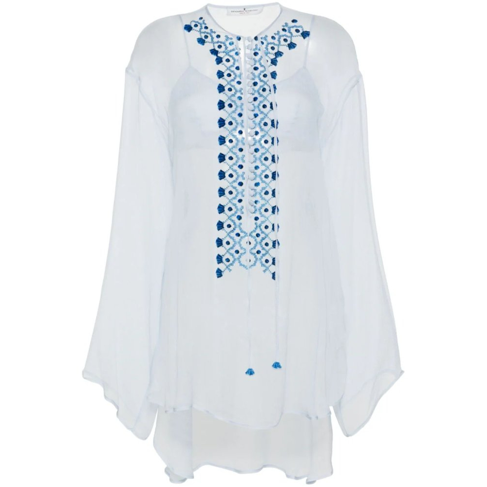 Caftan 'Embroidered Semi-Sheer' pour Femmes