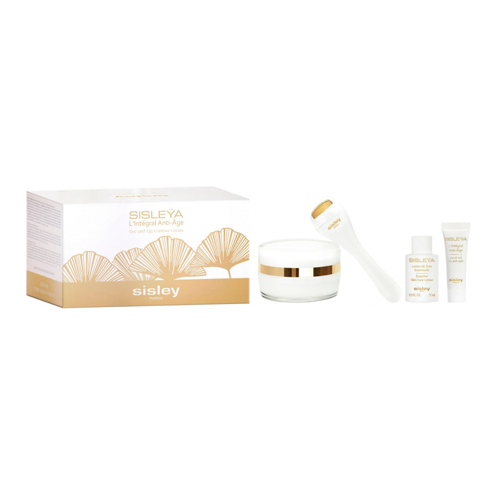 Coffret de soins du visage 'Sisleya L'Intégral Anti-Age Eye & Lip Contour' - 3 Pièces