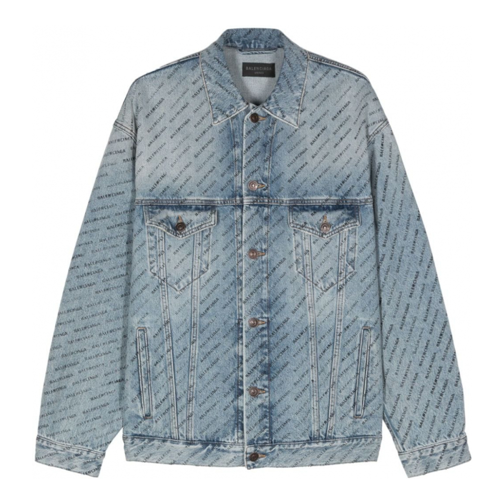 Women's 'Logo' Denim Jacket