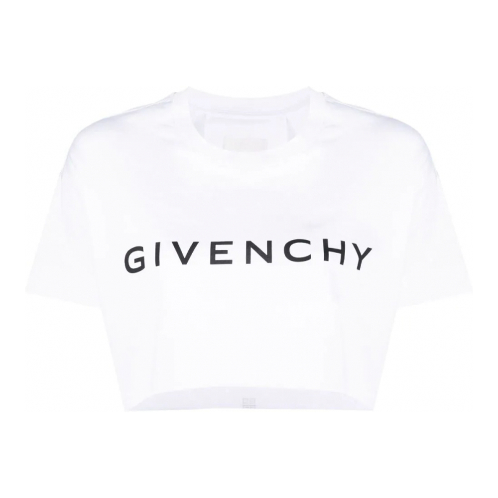 Women's 'Logo' Crop T-shirt