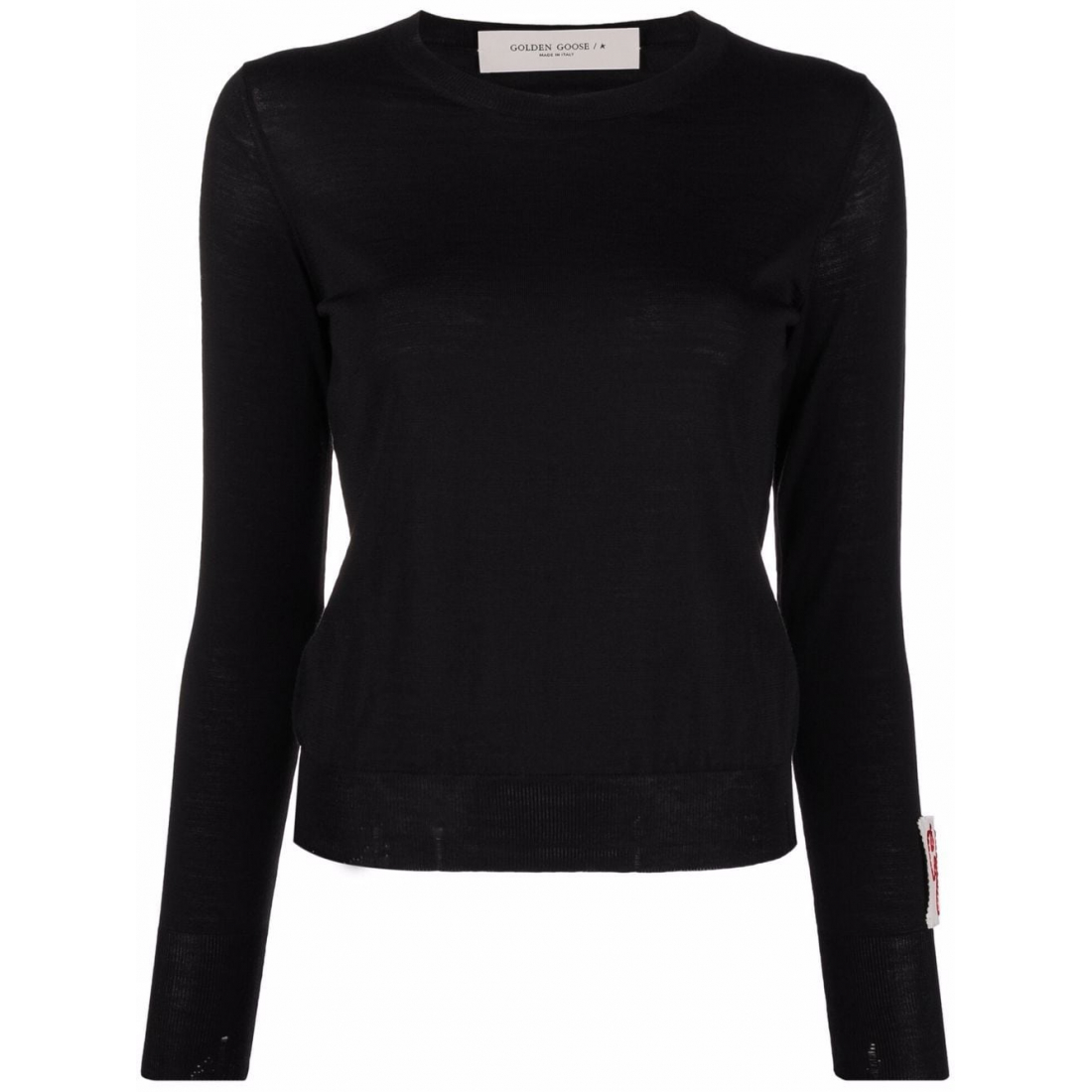 'Logo-Patch' Pullover für Damen