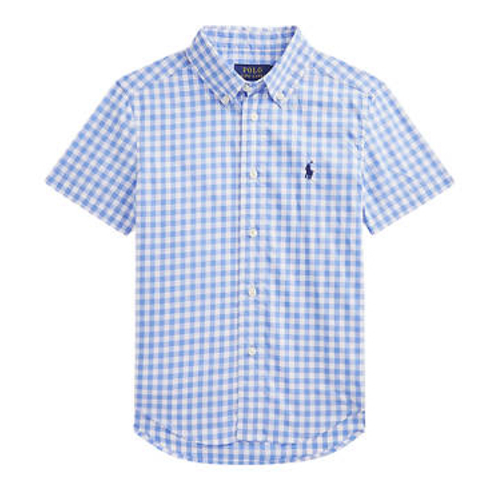 Chemise à manches courtes 'Gingham Poplin' pour Enfant et petit garçon