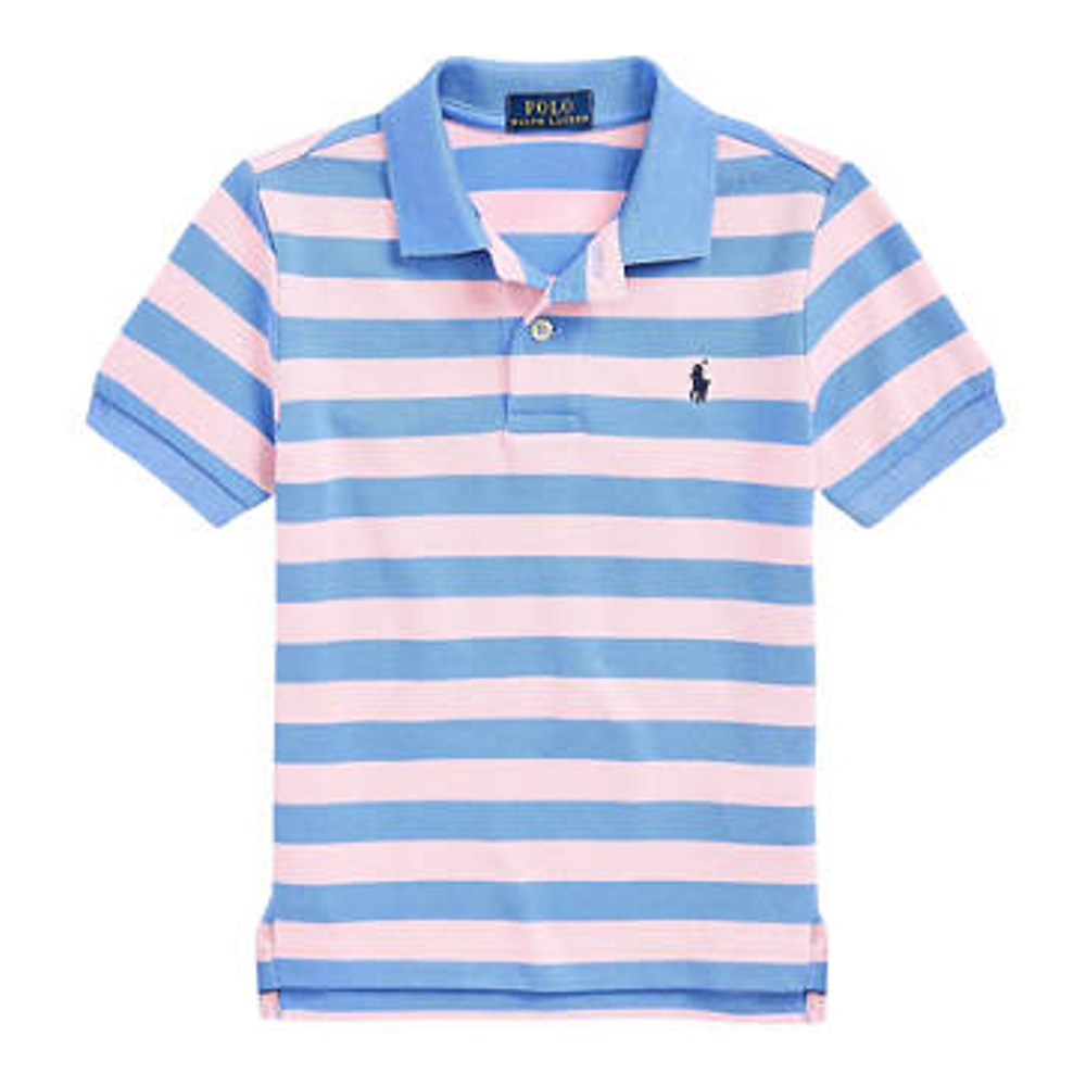 Polo 'Striped Cotton Mesh' pour Enfant et petit garçon