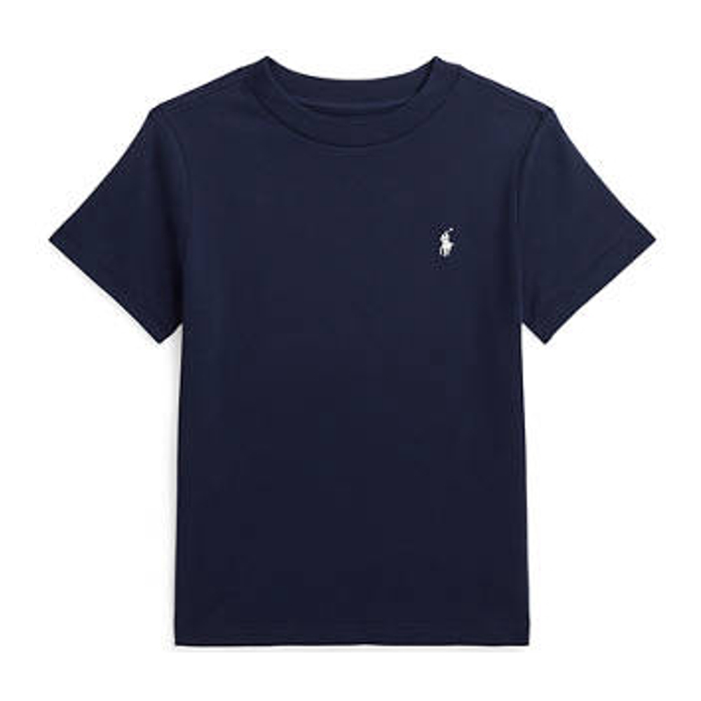 Toddler & Little Boy's 'Logo Cotton Jersey' T-Shirt