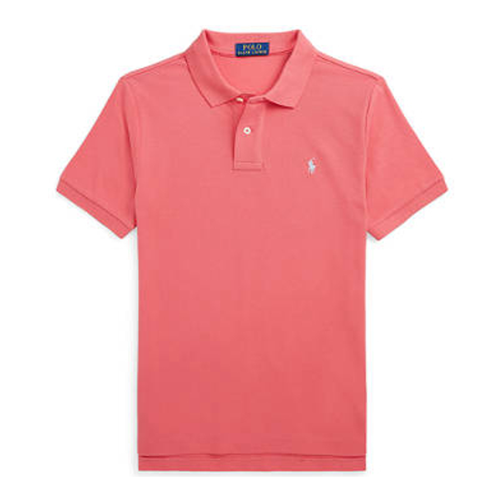 Big Boy's 'The Iconic Mesh' Polo Shirt