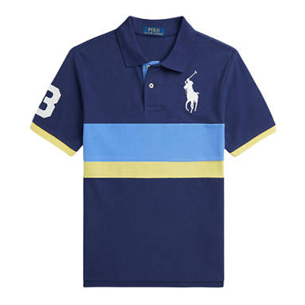 Polo 'Big Pony Cotton Mesh' pour Grands garçons