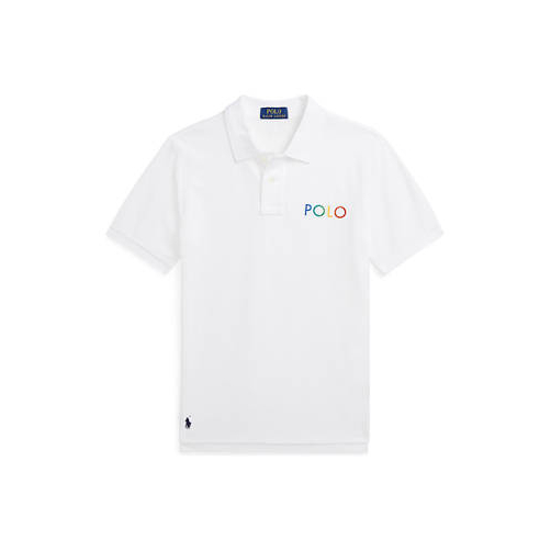 Polo 'Ombré Logo Cotton Mesh' pour Grands garçons