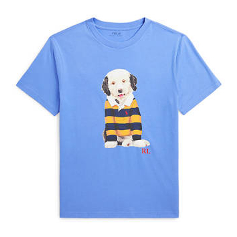 T-shirt 'Dog-Print Cotton Jersey' pour Grands garçons