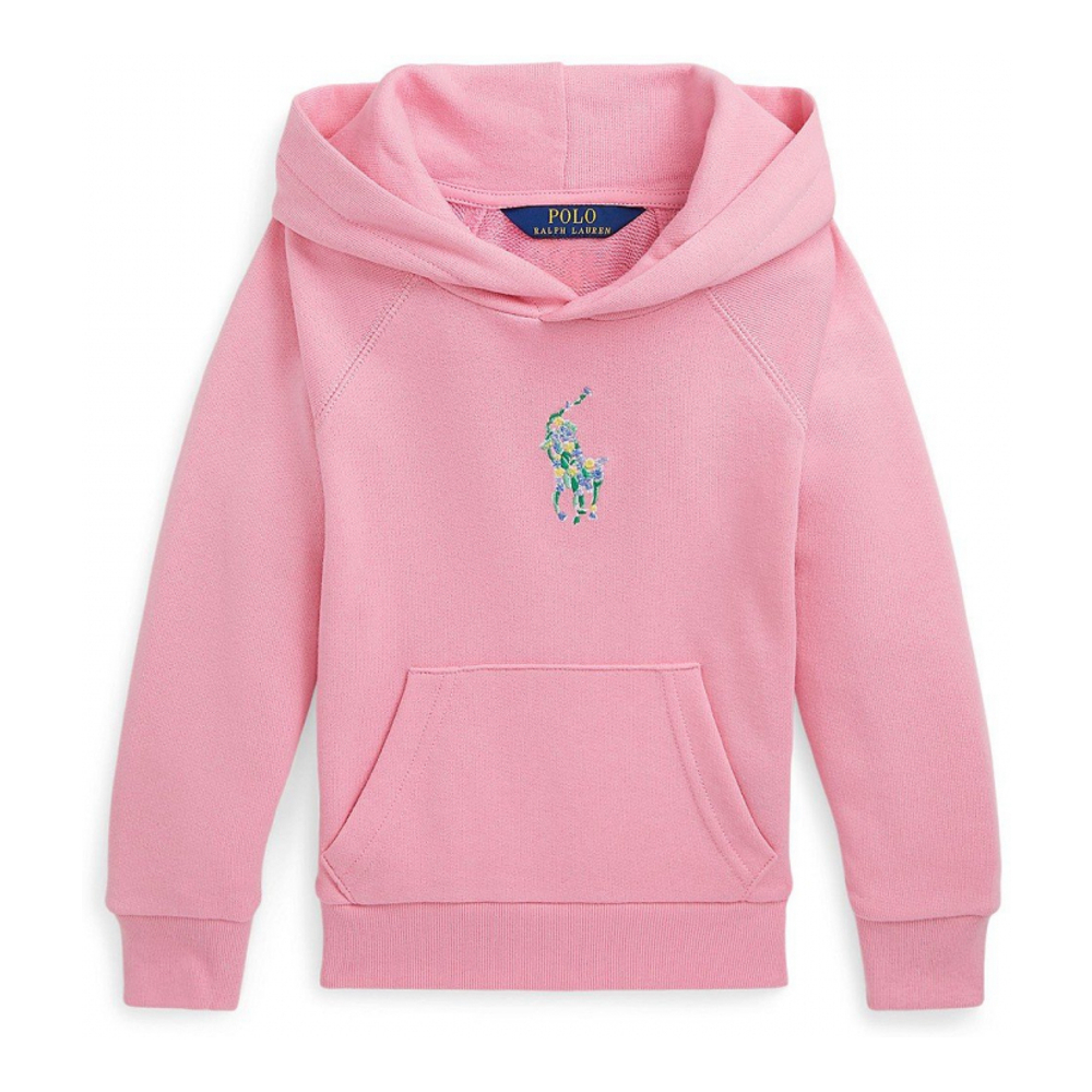 Toddler & Little Girl's 'Big Pony Terry' Hoodie