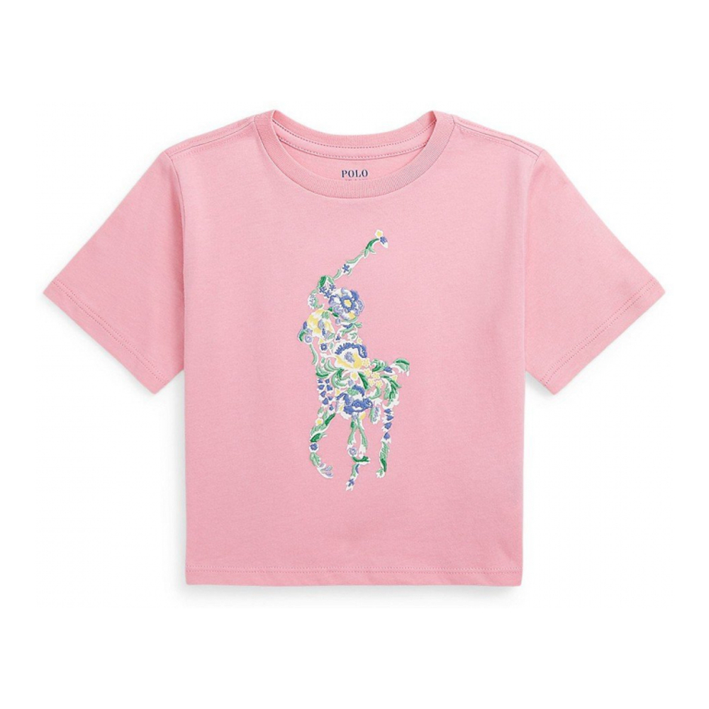 'Big Pony' T-Shirt für kleinkind & kleine Mädchen