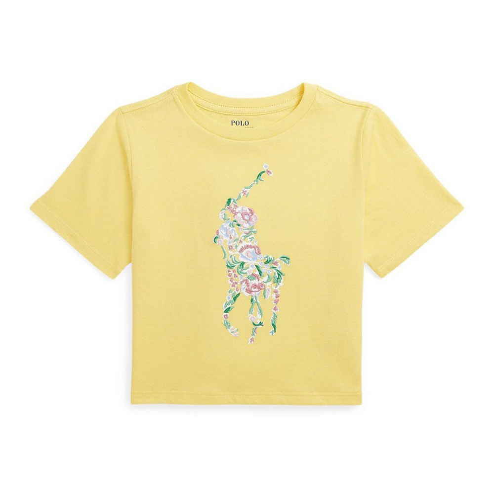 'Big Pony' T-Shirt für kleinkind & kleine Mädchen