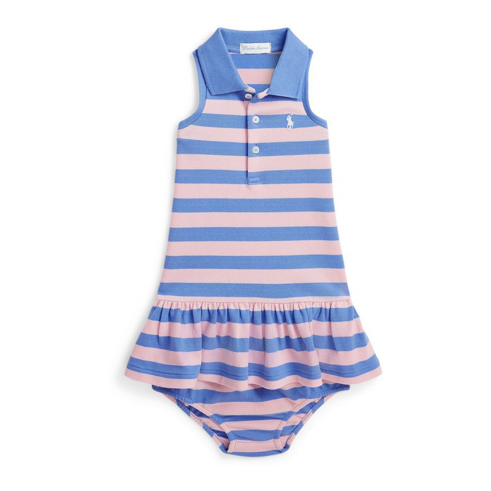 Baby Girl's 'Striped' Polo Dress