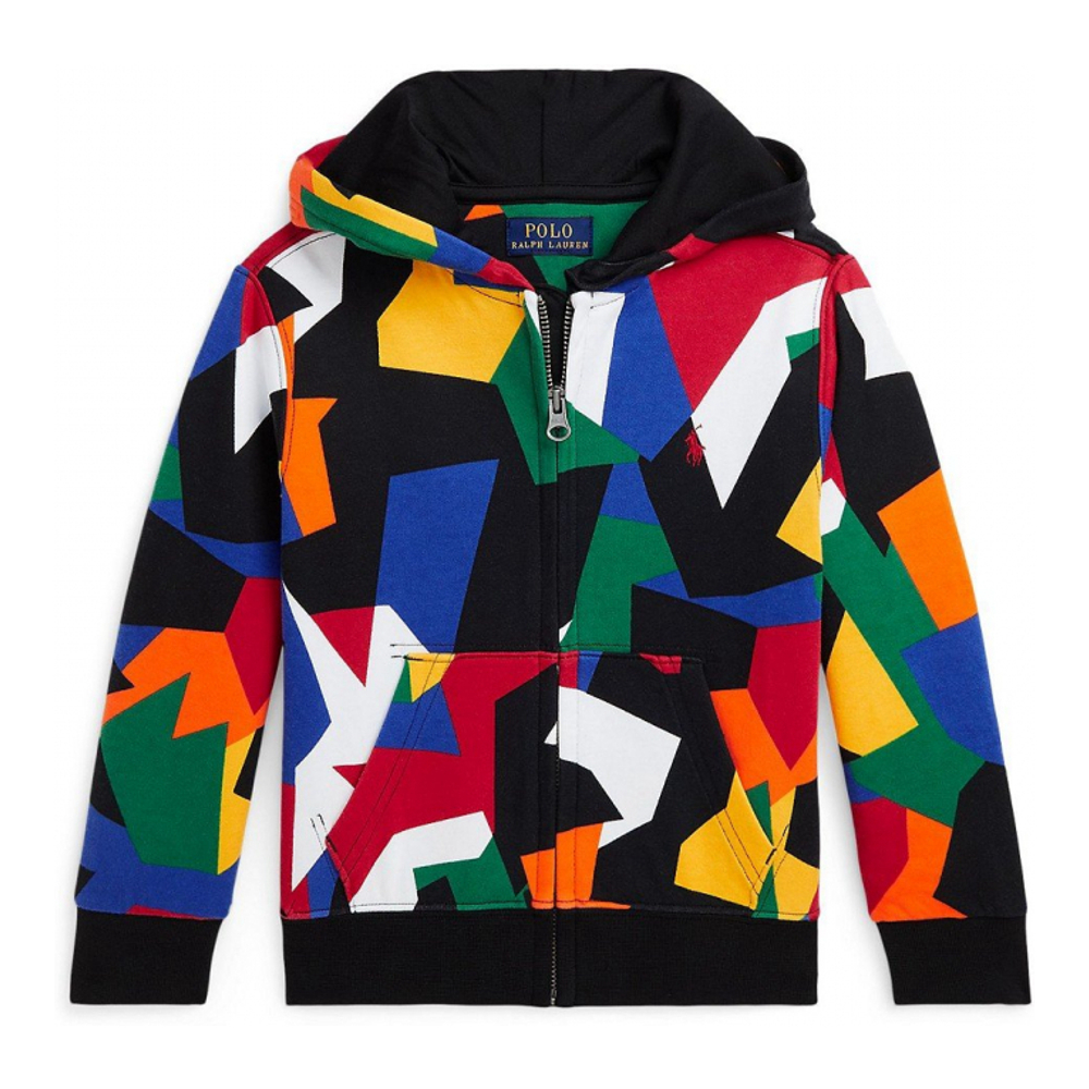 Toddler & Little Boy's 'Abstract  Full-Zip' Hoodie