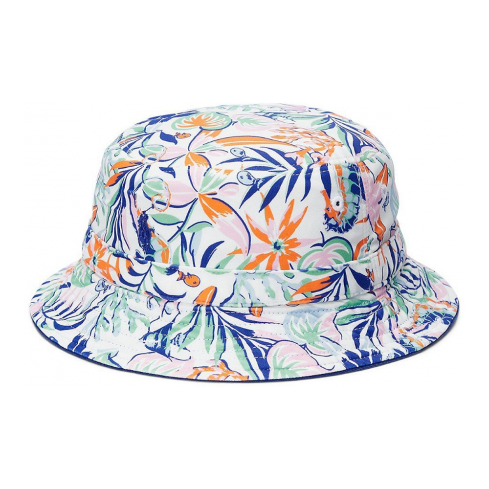 Toddler & Little Boy's 'Reversible Tropical' Bucket Hat