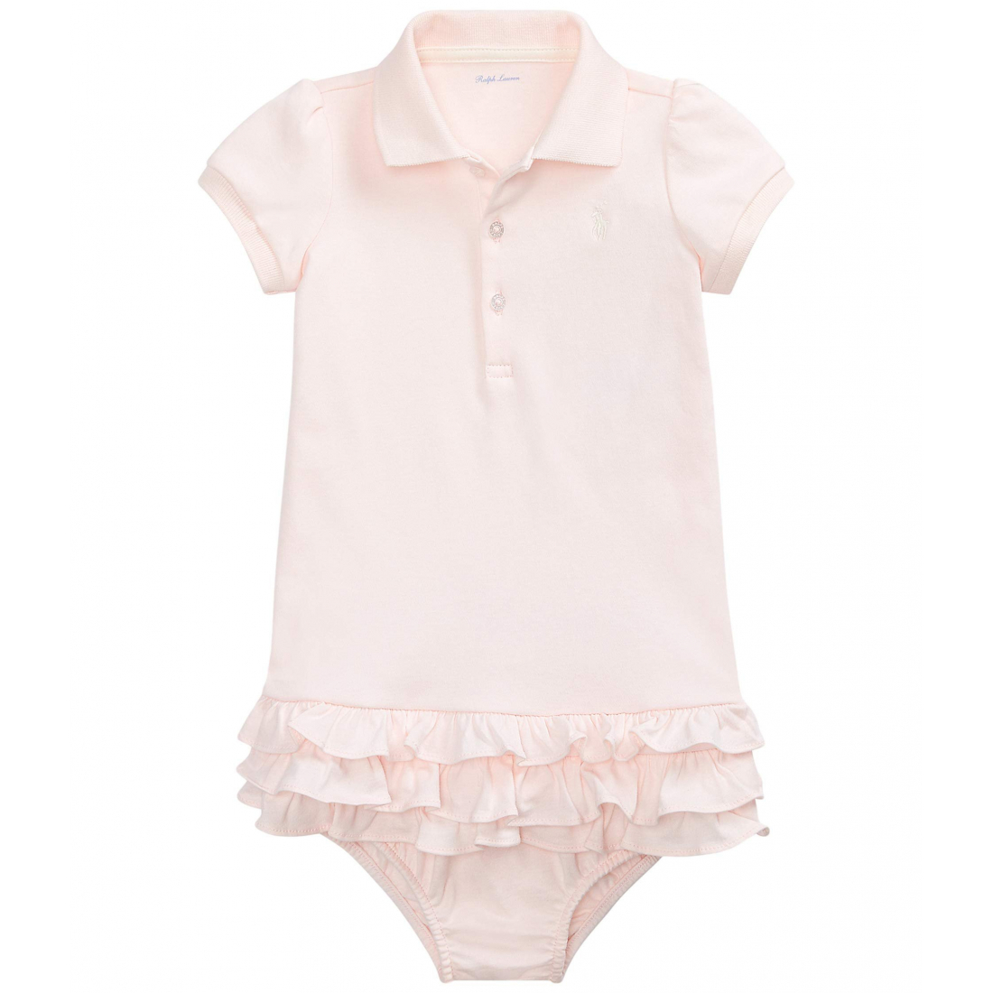 Ensemble robe et bloomer 'Ruffled' pour Bébés filles