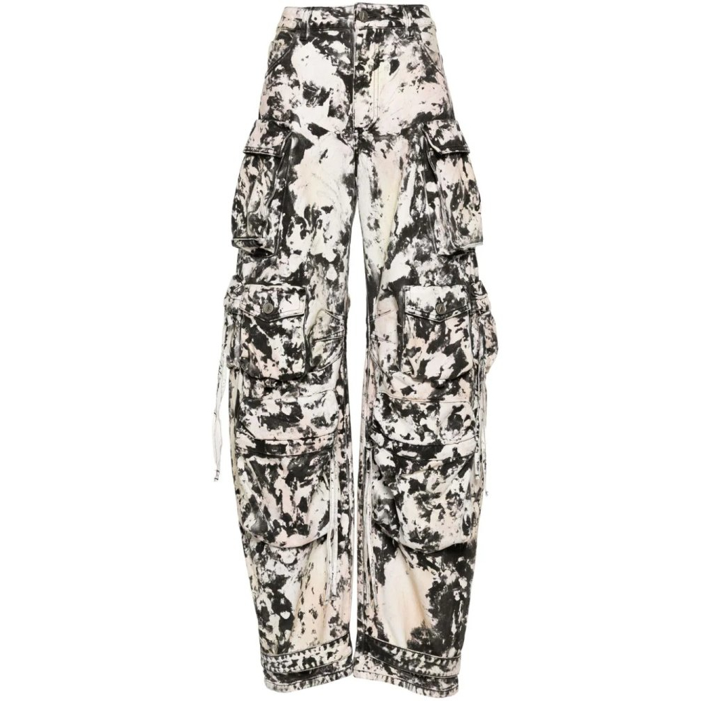 'Fern Printed Cargo' Jeans für Damen